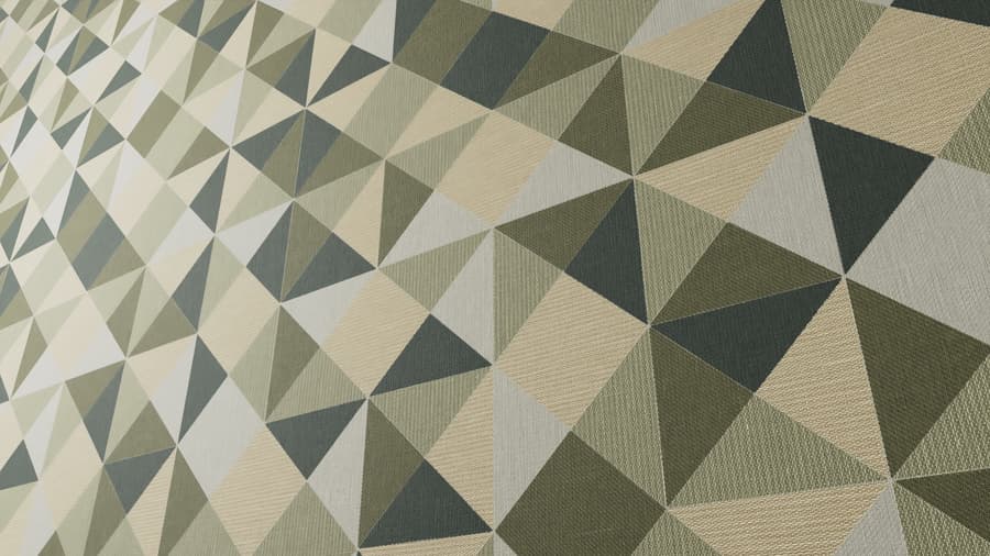 Eucalyptus Pyramid Pattern Upholstery Fabric Texture