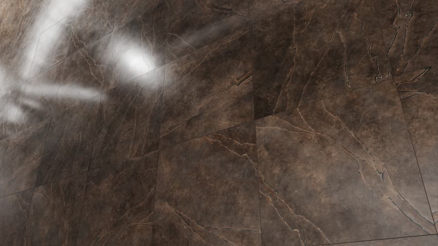 Honed Bronzo Amani Marble Tile Stacked Texture