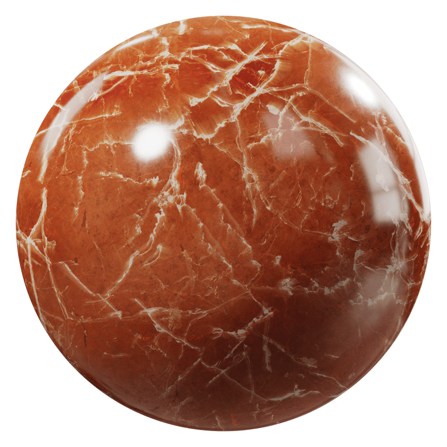 Honed Rojo Alicante Marble Texture, Red