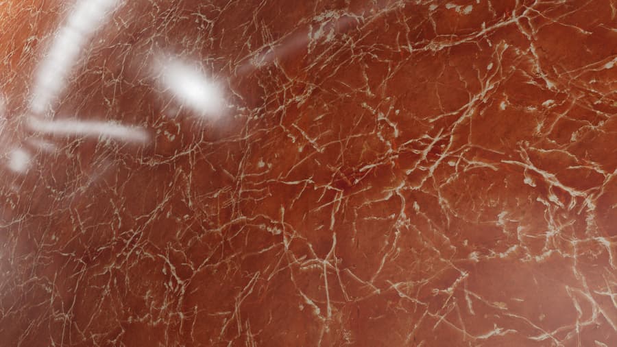 Honed Rojo Alicante Marble Texture, Red