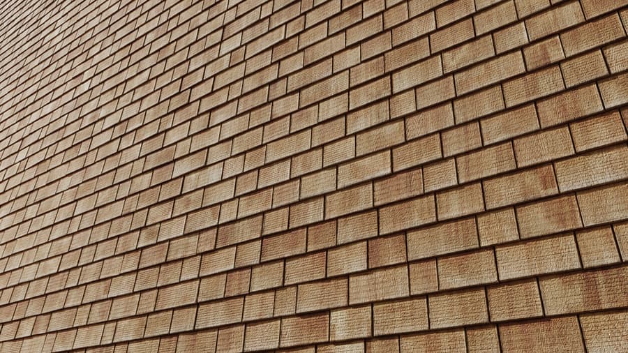 Timber Roof Shingle Texture