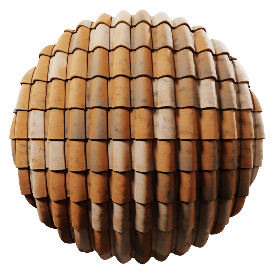 Light Quarry Roof Tiles Texture