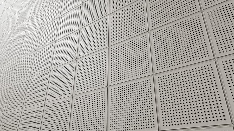 Panels Acoustic Perforated Metal 001