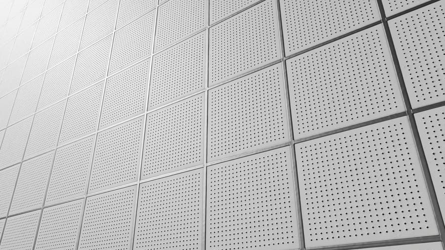 Panels Acoustic Perforated Metal 003