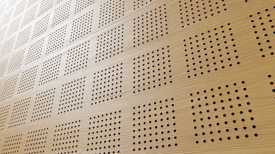Panels Acoustic Wood Board 004