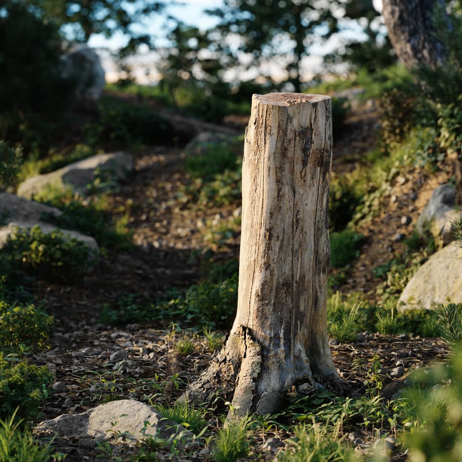 Tree Stump 028