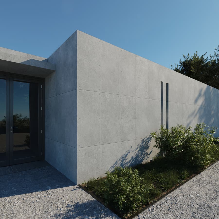 Concrete Panels Faux Plaster 001