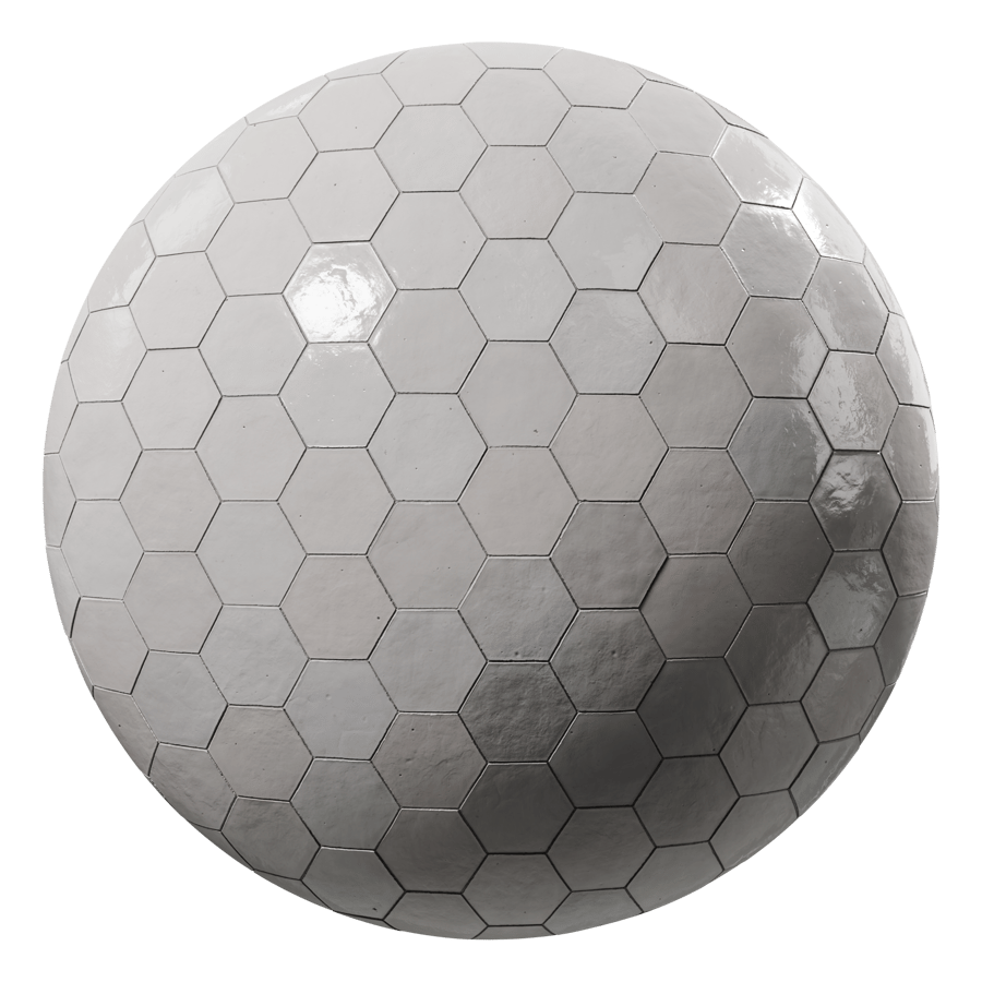 Tiles Zellige Hexagon 003