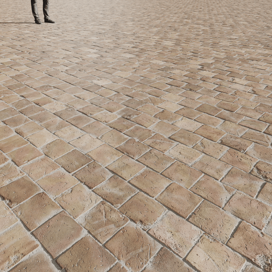 Tiles Terracotta Reclaimed Natural Square 001