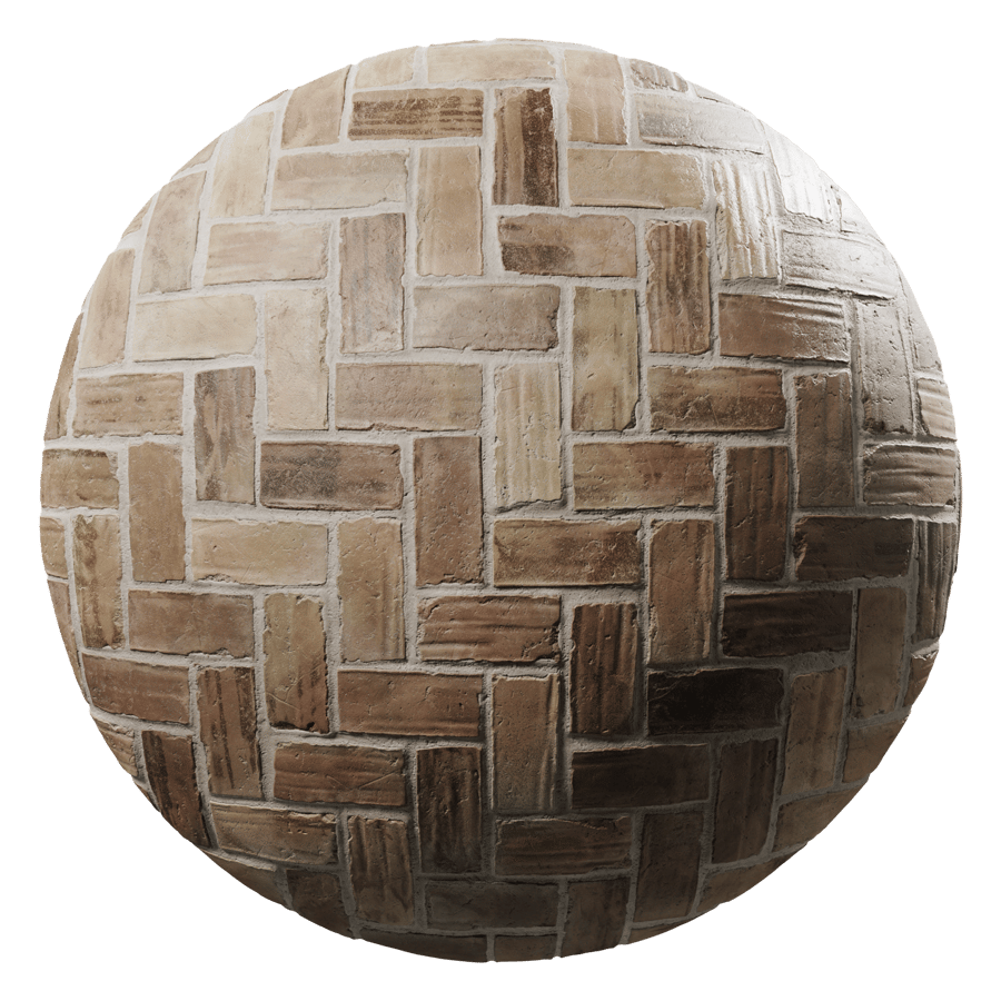 Tiles Terracotta Rustic Rectangle 001