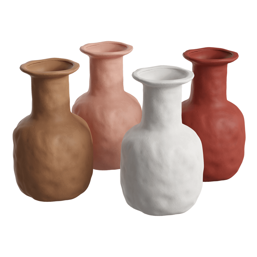 Vase Ceramic Art Deco 001