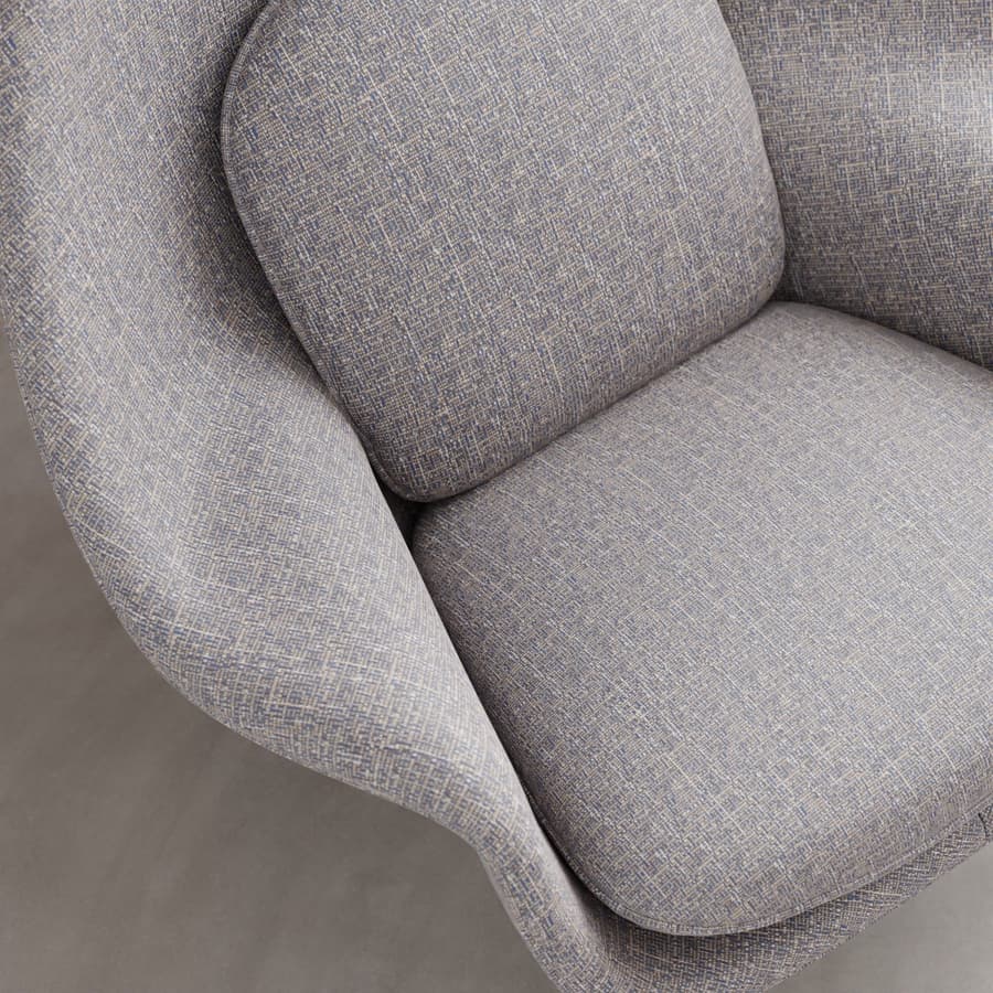 Plain Upholstery Fabric, Blue