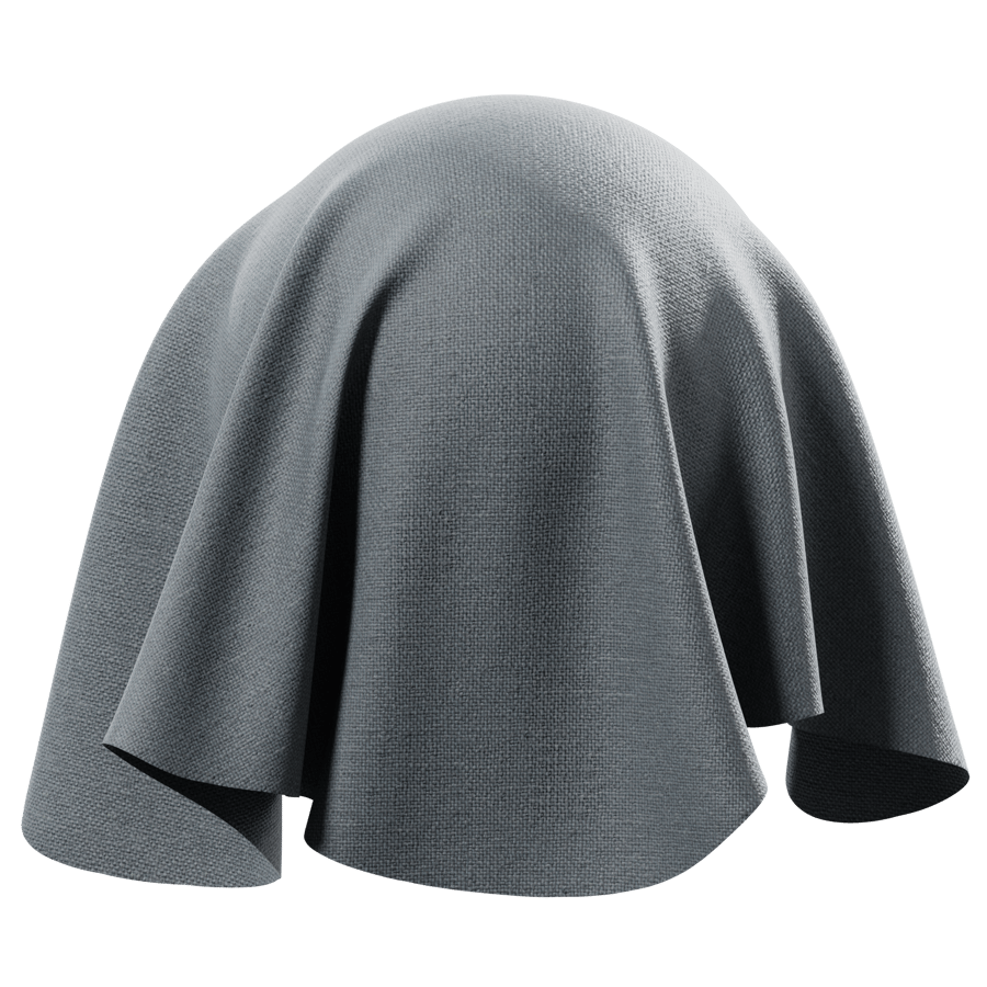 Plain Flat Drapery Upholstery Fabric, Grey