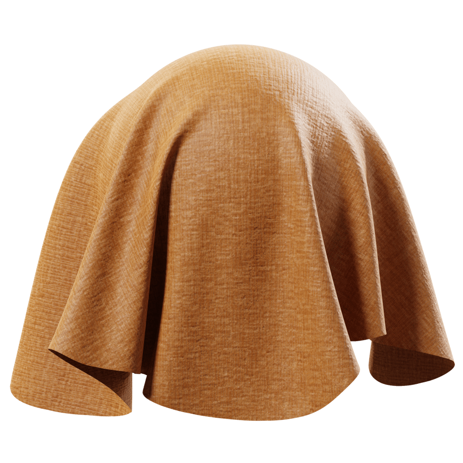 Plain Chenille Drapery Upholstery Fabric, Orange