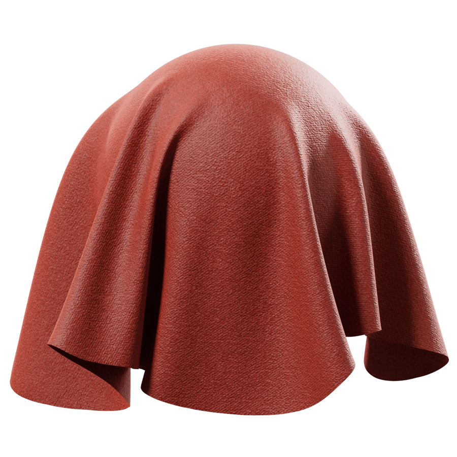 Plain Velvet Drapery Upholstery Fabric, Orange