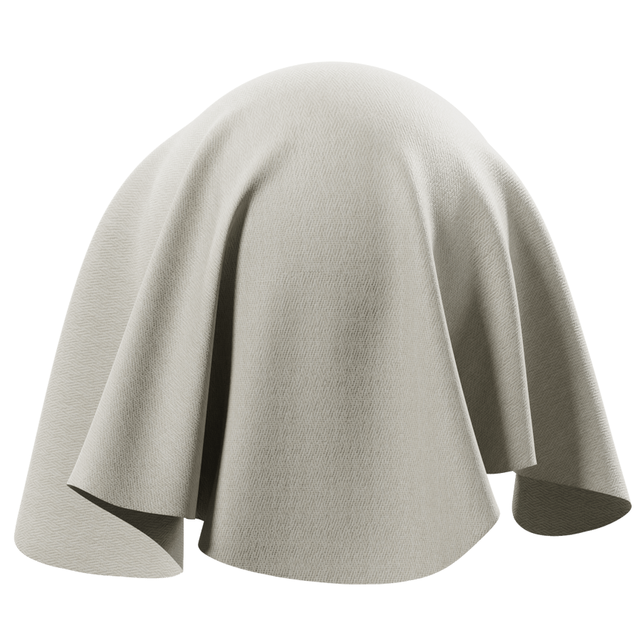 Plain Blackout Drapery Fabric, White