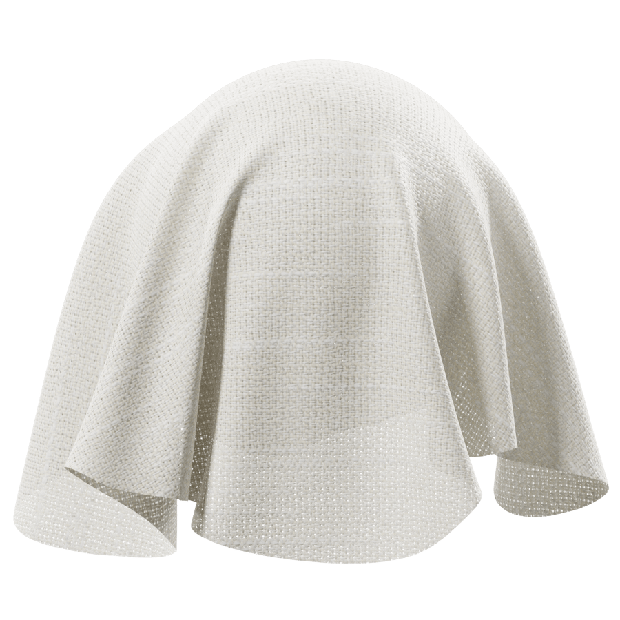 Plain Drapery Fabric, Natural