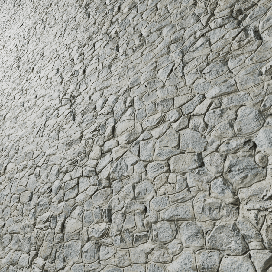 Cobblestone Wall 002