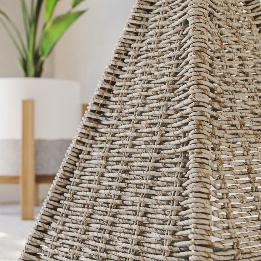 Wicker Individual Gray Rope 001