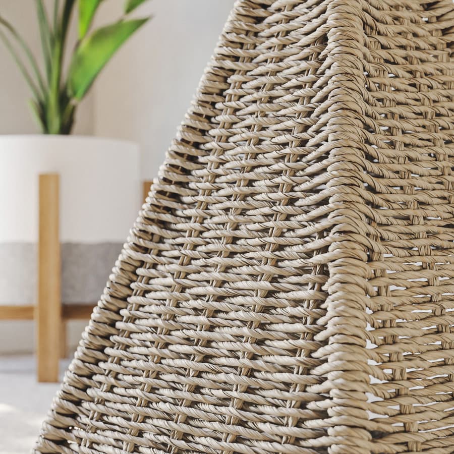 Wicker Individual Hexagon Rattan 001