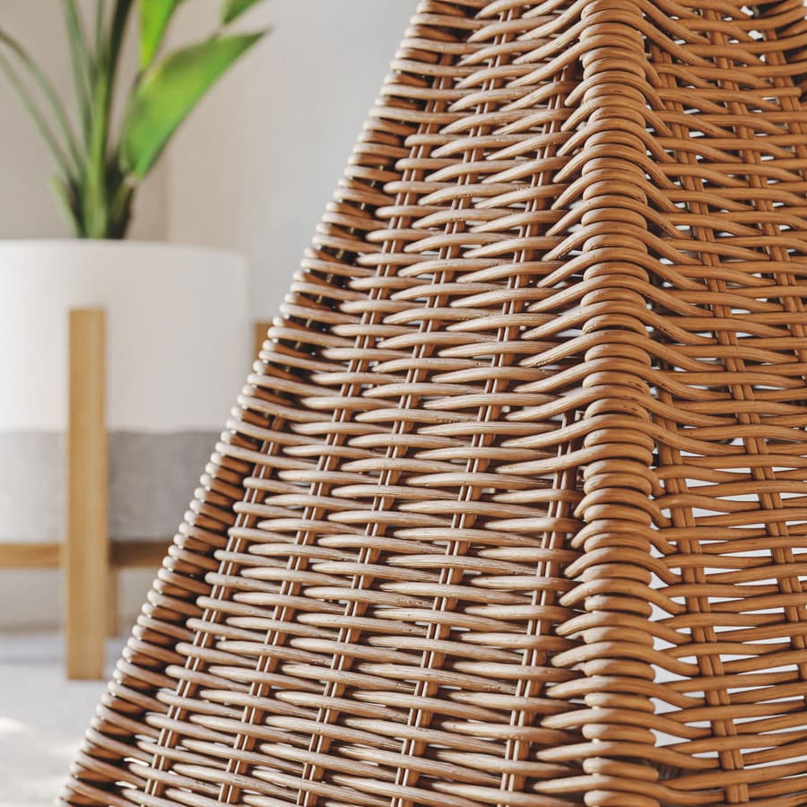 Wicker Individual Zig Zag Rattan 001