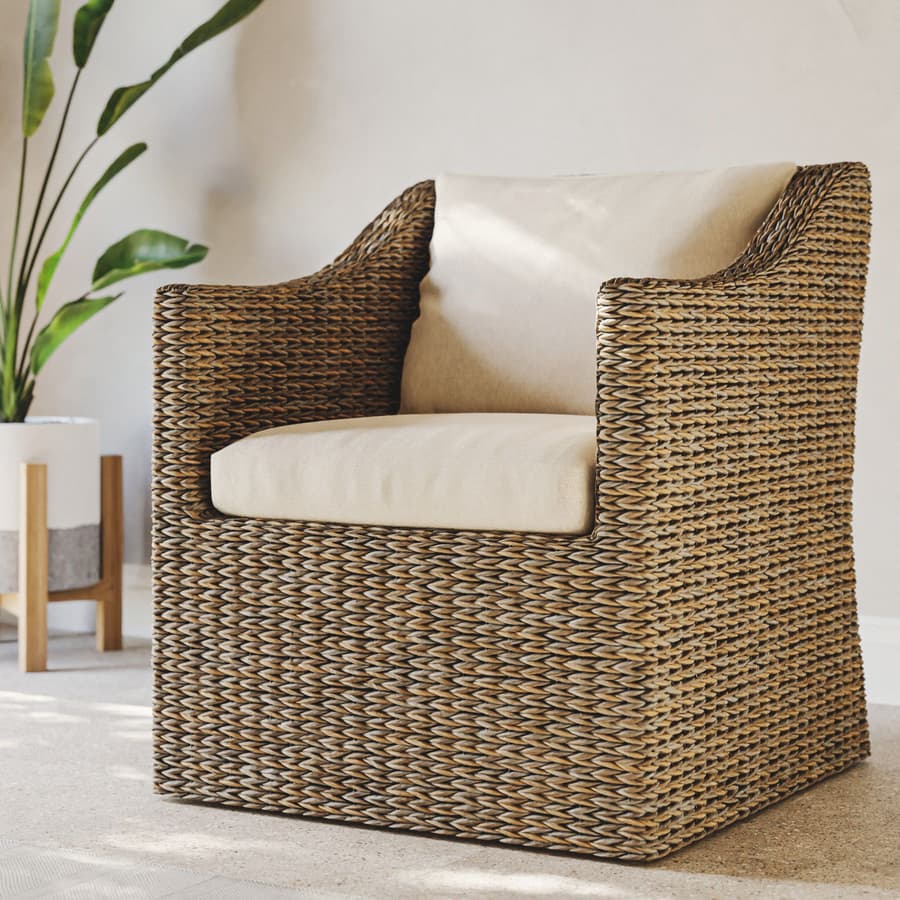 Wicker Weaves Natural Weave Rattan 001