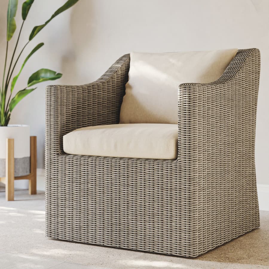Wicker Weaves Porche Wenge Rattan 001