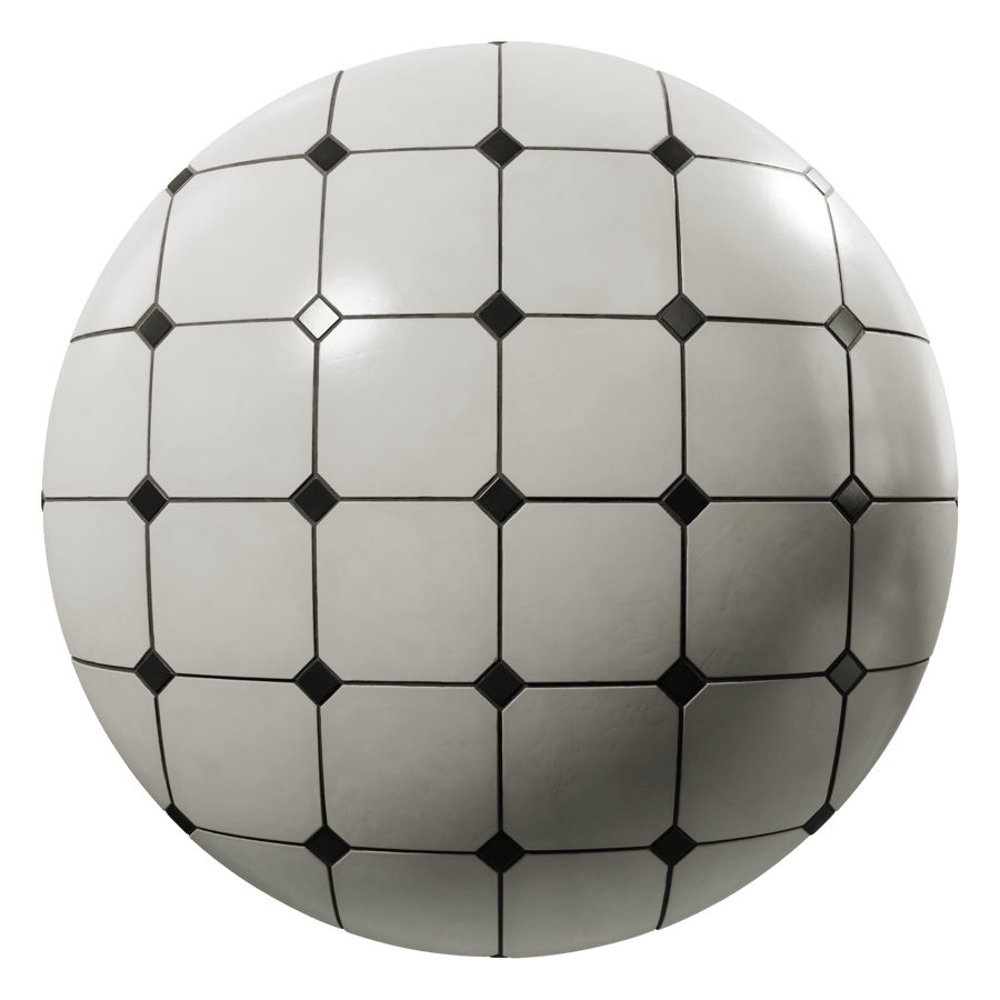 Tiles Ceramic Octagon 001