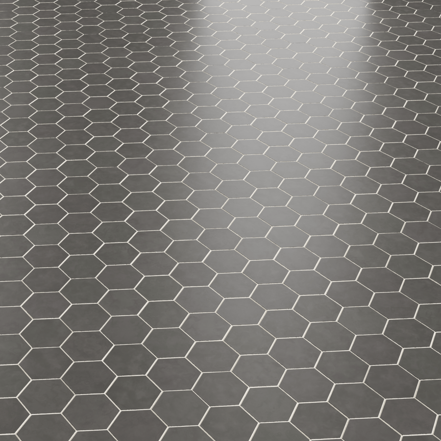 Tiles Ceramic Hexagon 001