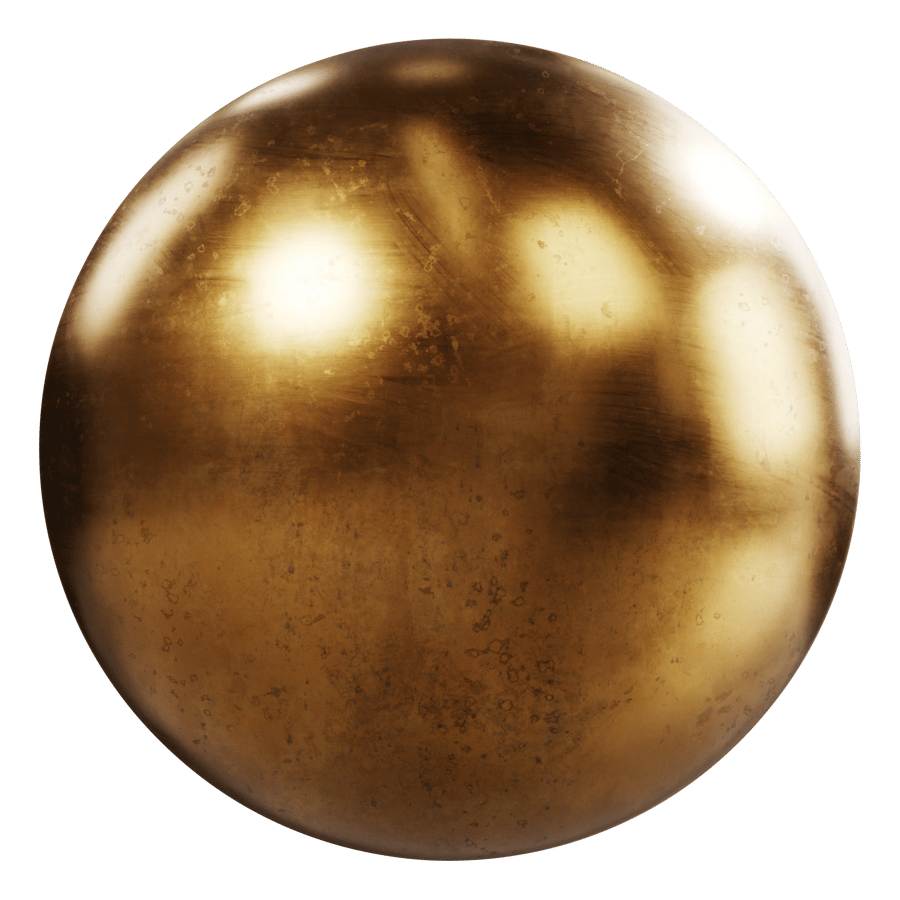 Brass Metal Texture, Polished