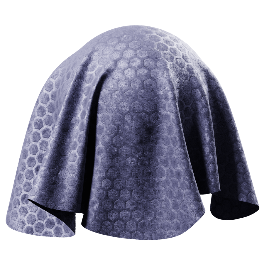 Embossed Velvet Texture, Navy