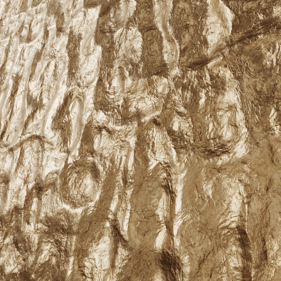 Bronze Metal Texture, Cast