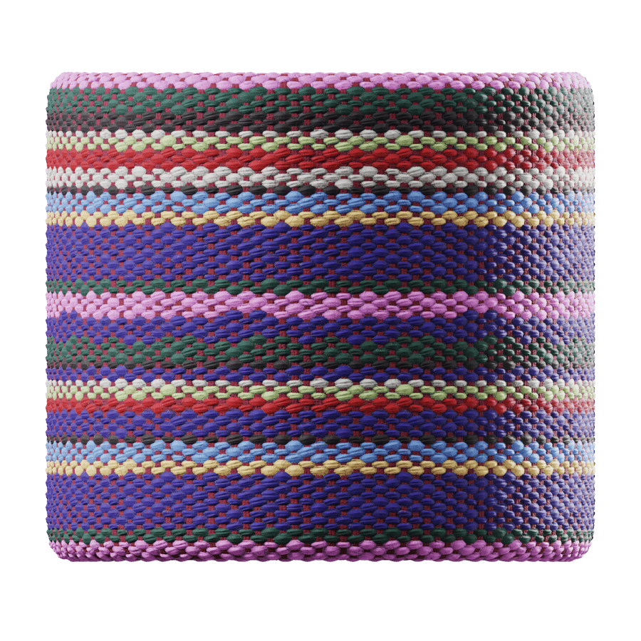 Cloth Rope Cord Texture, Multicolored