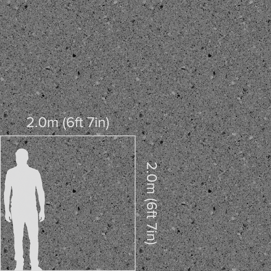 Terrazzo Texture, Chunky Grey Slab