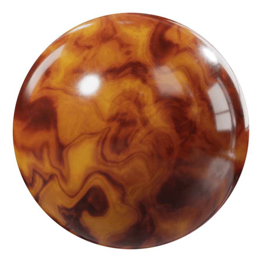 Bakelite Plastic Texture, Swirling Brown