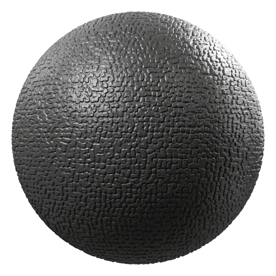 Black Plastic Texture, Dot Mold