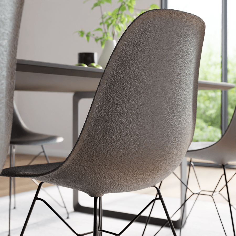 Black Plastic Texture, Grain Mold