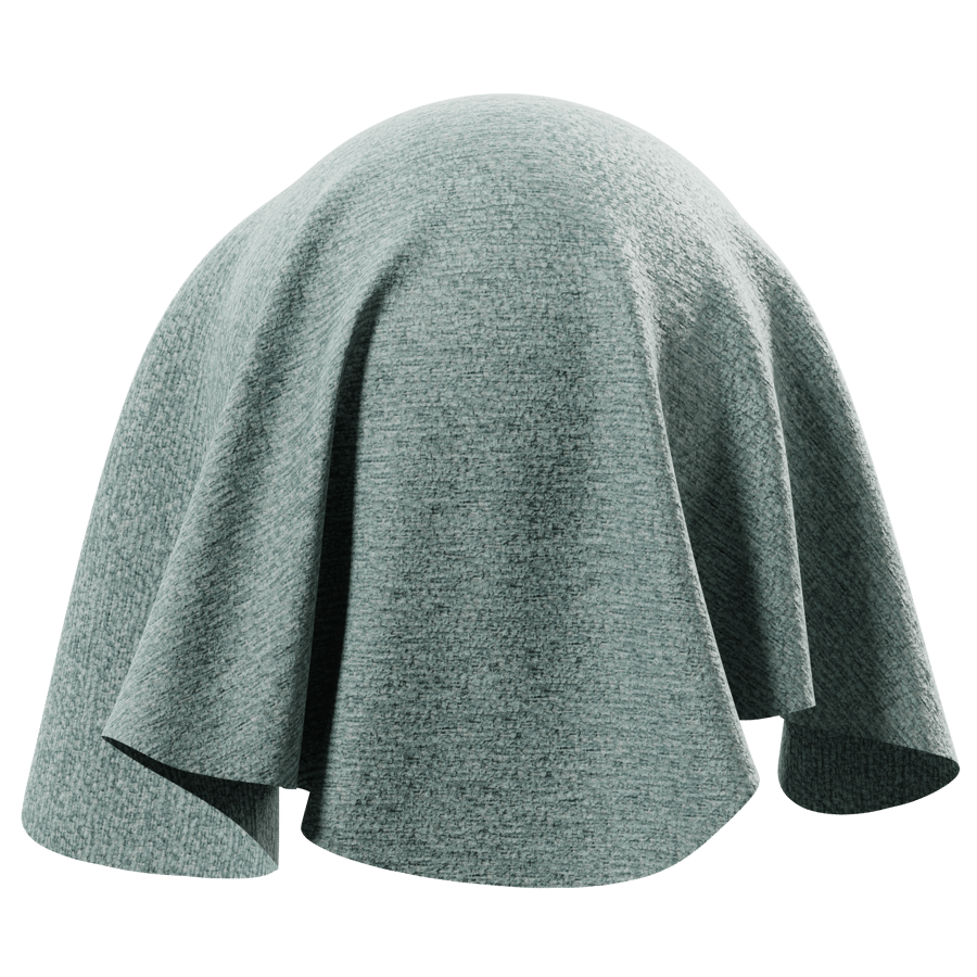 Plain Chenille Fabric, Duckegg