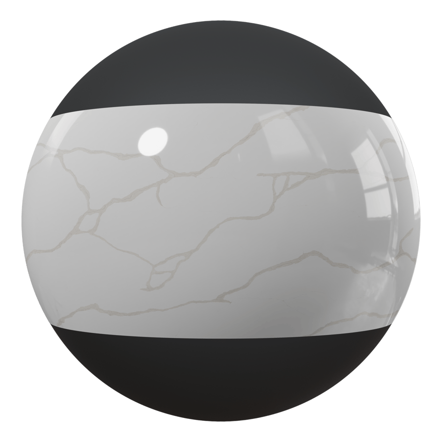 Calacatta Gold Quartz Texture, White